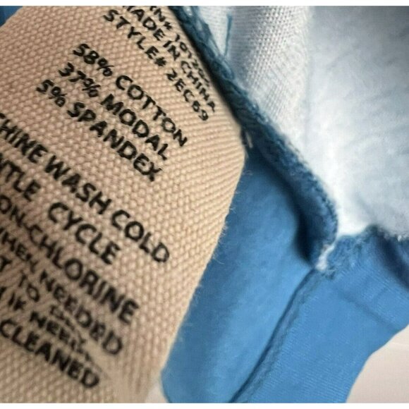 Soft Surroundings Top Blouse L Floral Tropical Colorful Artsy Cap Sleeve Waist - Picture 5 of 7